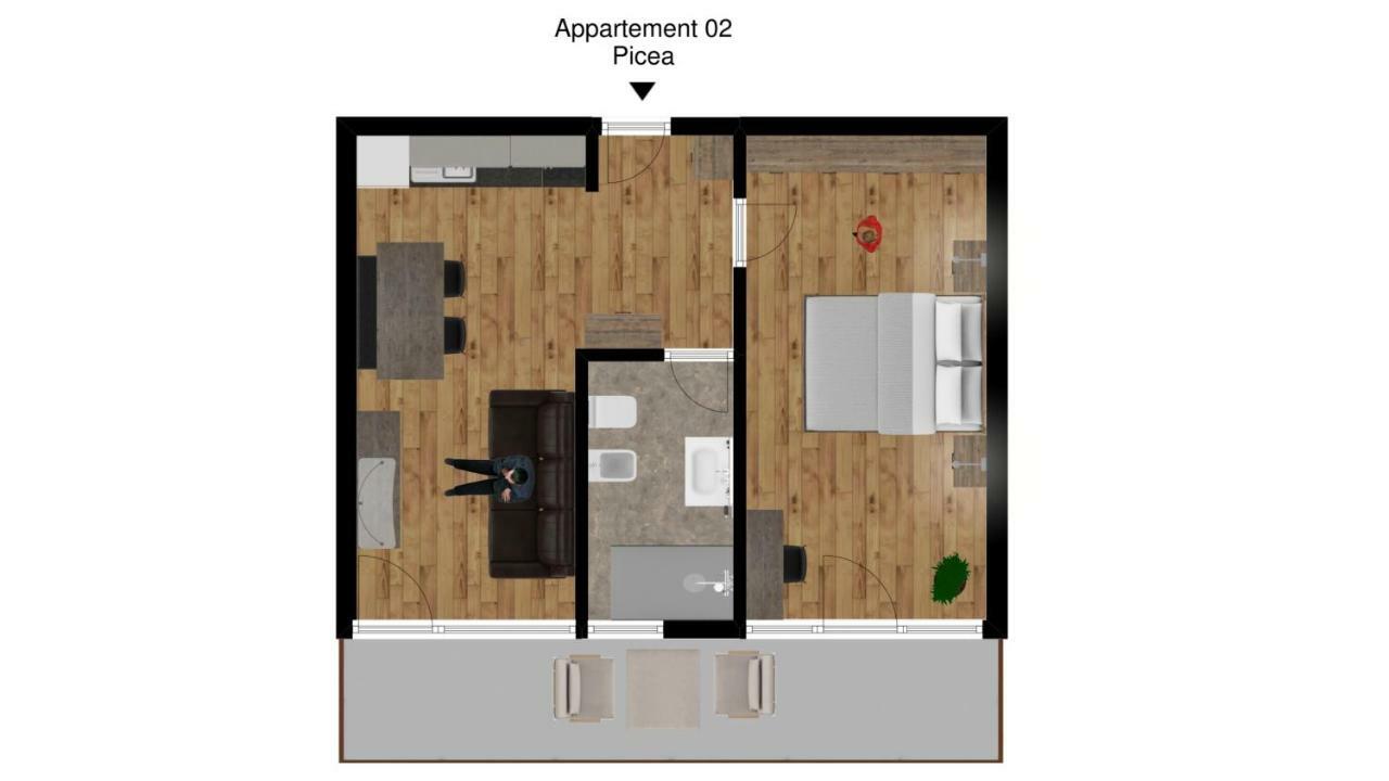 Residence Sonja Парчинес Екстер'єр фото